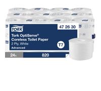 Tork Optiserve 2 Ply 820 Sheet Coreless Toiletroll Advanced Pack of 24