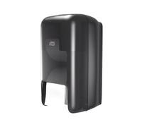 Tork OptiServe 2-Roll Coreless Toilet Paper Dispenser Black T7, Vertical Dispenser, Elevation Design, 558042