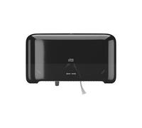 Tork OptiServe Coreless 2-Roll Toilet Roll Dispenser Black 558068