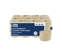 Tork OptiServe Coreless Toilet Paper Roll Natural Pack of 24 472640