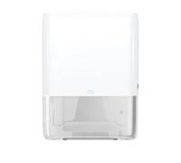 Tork PeakServe Mini Continuous Paper Hand Towel Wall Mounted Dispenser White H5, High Capacity, Elevation Range, 552550