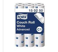 Tork Perforated Couch Roll White C1, Advanced, 2-ply, 9 x 54.5m, 150250