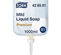 Tork Premium Hand Soap Liquid S1 Fresh Scent Light Yellow 420501 1 L