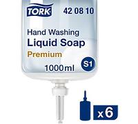 Tork Premium S1 Hand Soap Liquid Transparent 420810 1 L Pack of 6