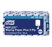 Tork Reflex Cleaning Tissue 2-Ply Efficient High Absorbency 473391