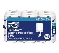 Tork Reflex Cleaning Tissue 2-Ply Hygienic Absorbent