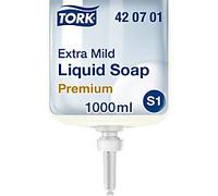 Tork Sensitive Liquid Soap S1, Dermatologically Tested, 6 x 1000ml, 420701