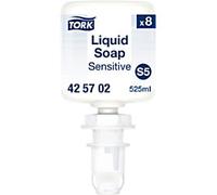 Tork S5 Hand Soap Refill Liquid S5 Transparent 425702 Pack of 8 Pieces of 525 ml