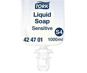 Tork Sensitive Liquid Soap S4, Dermatologically Tested, 1000ml, 424701