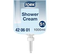 Tork Shower Cream Liquid S1, Unisex Fragrance, 1 x 1000ml, 420601