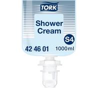Tork Shower Cream S4, Unisex Fragrance, 6 X 1000Ml, 424601