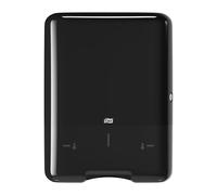 Tork Singlefold Hand Towel Wall Mounted Dispenser Black H3, Elevation Range, 553008