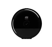 Tork SmartOne Mini Toilet Paper Roll Wall Mounted Dispenser Black T9, High Capacity, Elevation Range, 681008