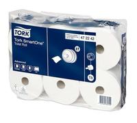 Tork SmartOne Toilet Roll 2-Ply White 1150 Sheets (Pack of 6) 472242