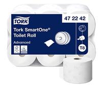 Tork 2 Ply SmartOne Advanced White Toilet Rolls - 1x6