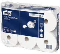 Tork 2 Ply SmartOne Advanced White Toilet Rolls - 1x6