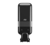 Tork Soap and Sanitiser Dispenser with Arm-Lever Black S4, Foam, Liquid and Gel Refills, Elevation Range, 564108