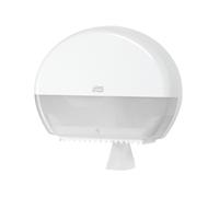 Tork T2 Mini Jumbo Toilet Hygiene Roll Sanitary Dispenser Durable White 555000