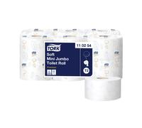 Tork T2 System Mini Jumbo Roll 2-Ply 850 Sheets Commercial (Pack Of 12) 110254