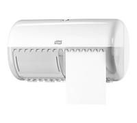 Tork Toilet Roll Dispenser White T4 Compact Elevation Range 557000