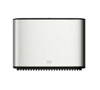 Tork Toilet Roll Mini Jumbo Dispenser T2 Enclosed Image Range 460006 | Stainless Steel