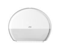 Tork Mini Jumbo Toilet Roll Wall Mounted Dispenser White T2, Enclosed, Elevation Range, 555000