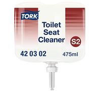 Tork Toilet Seat Cleaner - 420302 - Toilet Seat Cleaner for Additional Hygiene - for S2 Dispenser Systems - Premium Quality, 8 x 475 ml