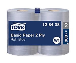 Tork W1 Universal Wiping Paper 2 Ply 1000 Sheets Pack of 2