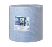 Tork 130050 Wiping Paper Plus / 2 Ply Absorbent, Quickdry Paper Roll Suitable For Tork W1 Wipers Wall/floor/standard System /