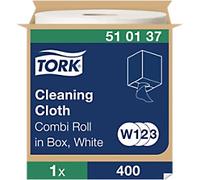 Tork W2 Premium Cleaning Cloth White 31.5 x 152 cm