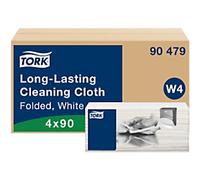 Tork W4 Premium Cleaning Cloth White 35.5 cm Pack of 4