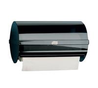 Tork Wall Mounted Paper Roll Dispenser Black W5, Covered Roll for Hygiene, 209167