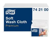 Tork Wash Cloths Premium Disposable Wash Cloth Extra Soft and Durable 135