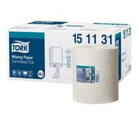 Tork White Wiper Paper Centrefeed Roll - Pack Of 6