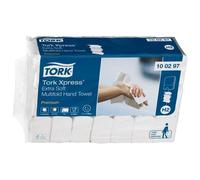 Tork Xpress MultiFold Paper Hand Towels Premium H2, 2-Ply, White 100297, Pack of