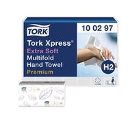 Tork Xpress Extra-Soft Multi-Fold Hand Towels in White - 2 Ply - Pack of 2100