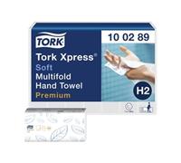 Tork Xpress Premium Soft Hand Towels Multifold 2Ply White Free Next Day Delivery