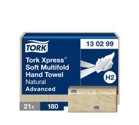 3780 Tork Xpress Paper Hand Towel Soft 2-Ply Multifold Advanced (Pack of 21)