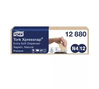 Tork Xpressnap Extra Soft Napkins Natural Pack of 1000 12880