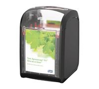 Tork Xpressnap Fit Tabletop Napkin Dispenser in Black - Durable, Portable Design