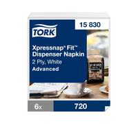 Tork 15830 Xpressnap Fit Paper Napkins FSC Certified Recycled Material
