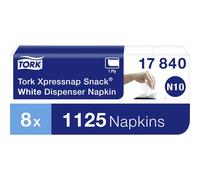Tork Xpressnap Snack Napkins 1-Ply Small Size for Self-Service