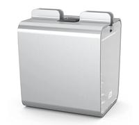 Tork Xpressnap® Tabletop Napkin Dispenser Aluminum N4, Compact, Image Range, 8.2" x 7.1" x 5.9", 73350