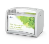 Tork Xpressnap Tabletop Napkin Dispenser Suitable For N4 Interfold Napkin Refills - Signature Design, Light Grey