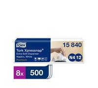 Tork Xpressnap® White 2 Ply Extra Soft Dispenser Napkin (1 x 4000)