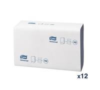 Tork Z Fold Blue Hand Towels 1Ply 250 Sheets (Pack of 12) - Y038