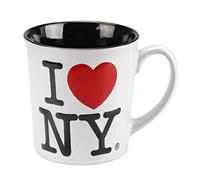 Torkia - I Love NY 3D Jumbo Ceramic Mugs - 12oz (White)