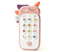 Torlaist Baby Play Phone Toy for 1 Year Old Girls, Musical Learning Toy with Sounds, Interactive Toddler Toys 6-12 Months, 1st Birthday Gift for Infants