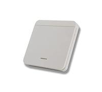 Tormatic Novoferm Wireless Inner Button 433 MHz Compatible Push Button Wall Switch Compatible with Garage Door Drive Black Run Novomatic with Transmitter 502 522 MAX43-2 (1 Channel)