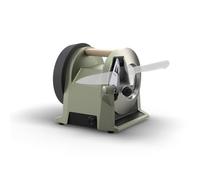 Tormek T-1 Kitchen Knife Sharpener in Ash Green (UK Version) with Patented Angle Guide - State-of-The-Art Blade Sharpening for European&Japanese Style Kitchen Knives - Tailored for Home Cooks